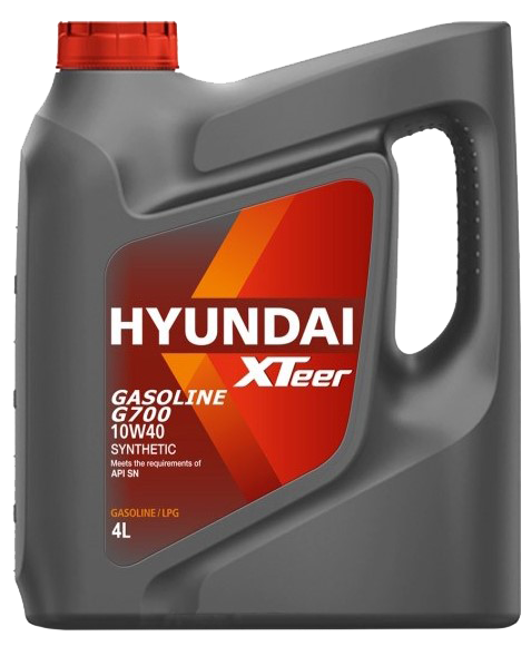 Моторное масло Hyundai XTeer Gasoline G700 10W-40, 4л